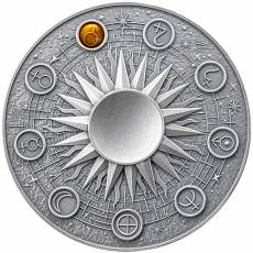 Silbermünze 2 oz Solar System Mars High Relief 2024