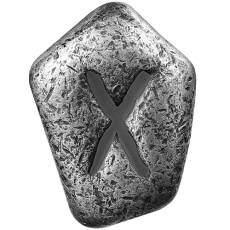 1 Unze Silber Germania Gebo Rune UV-Leuchteffekt 2024