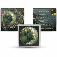 Silbermünze 1 oz Earth Artificial Intelligence II Mindful Miss - Künstliche Intelligenz