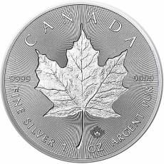 1 Unze Silbermünze Maple Leaf Incuse 2019