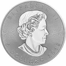 1 Unze Silbermünze Maple Leaf Incuse 2019