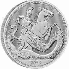 Silbermünze 1 kg St. George and Dragon Great Britain 2024