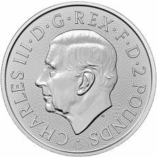Silbermünze 1 oz St. George and Dragon Great Britain 2024