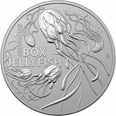 Silbermünze 1 oz Australien Most Dangerous RAM Box Jellyfish 2023