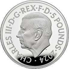Silbermünze 2 oz Great Britain The Great Engravers The Waterloo Medal – Allied Leaders 2024