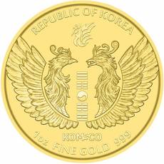 Goldmünze 1 oz Südkorea - Phönix 2024