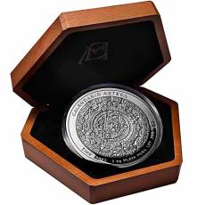 Silbermünze 1 Kg Azteken Kalender Mexico Proof 2023