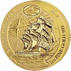1 Unze Goldmünze Ruanda Nautical Ounce Cutty Sark 2024