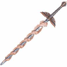2.5 oz Silver The Sword of St. Michael Schwert des Erzengel Michael Limited Edition Ultra High Relief Rosegold 2024