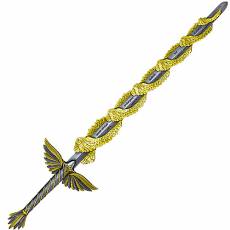 2.5 oz Silver The Sword of St. Michael Schwert des Erzengel Michael Limited Edition Ultra High Relief Gelbgold 2024
