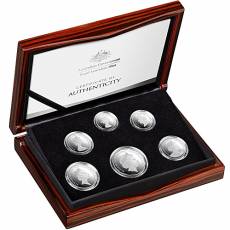 6 Coin Silber Proof Set - Change of Monarch 2024