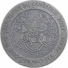 Silbermünze 2 oz  The Way to Valhalla Freydís Eiríksdóttir 2024