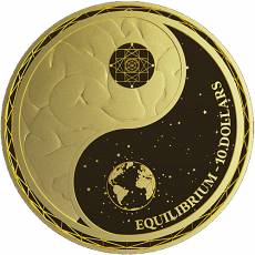 Goldmünze 1/10 oz Equilibrium Tokelau Proof Like 2022