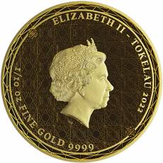 Goldmünze 1/10 oz Equilibrium Tokelau Proof Like 2022