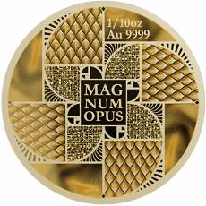 Goldmünze 1/10 oz Magnum Opus Proof Like 2023