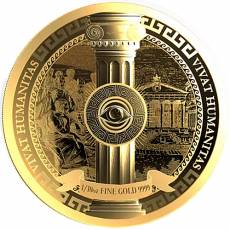 Goldmünze 1/10 oz Vivat Humanitas Proof-Like 2023