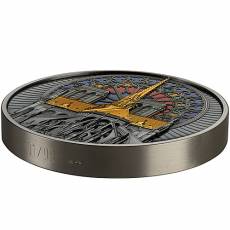 Silbermünze 1 kg P. DE GREEF – NOTRE-DAME DE PARIS 2024