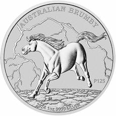 Silbermünze 1 oz Australian Brumby 2024