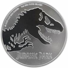 Silbermünze 1 oz Jurassic Park 2020