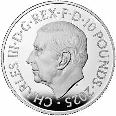 Silbermünze 5 oz Lunar Schlange Royal Mint PP 2025