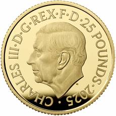 Goldmünze 1/4 oz Lunar Schlange Royal Mint PP 2025