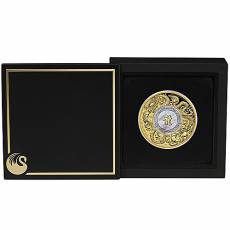Goldmünze 2 oz Australien Mother of Pearl Double Dragon polierte Platte 2024