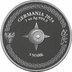 2 x 1 Unze Silber Germania Ragnarök Sköll & Hati Geminus Limited Edition 2024