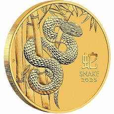 1/10 Unze Goldmünze Australien Lunar III Schlange 2025