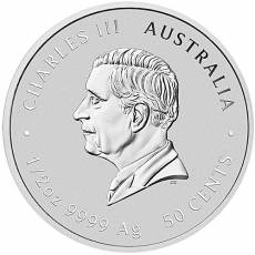 1/2 Unze Silbermünze Australien Lunar III Schlange 2025