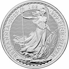 Silbermünze 1 oz Britannia 2025