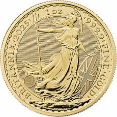 Goldmünze 1 Unze Britannia Charles III 2025