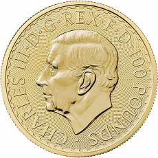 Goldmünze 1 Unze Britannia Charles III 2025