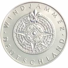 12 Stück Silber Serie Die schönsten deutschen Windjammer