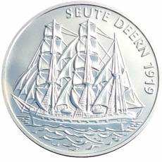 12 Stück Silber Serie Die schönsten deutschen Windjammer