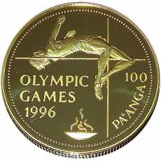 6 Stk Goldmünzen Set - Olympische Spiele Proof