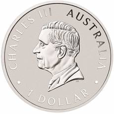 Silbermünze 1 Unze Australischer Wombat 2024