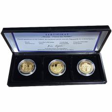 3 Coin Set Dresden - Florenz des Nordens gilded