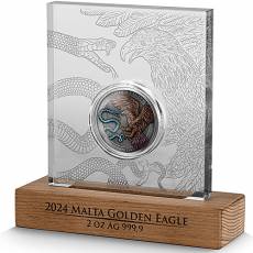 2 Unze Silber Golden Eagle Limited Edition HR 10 Euro Germania Mint 2024