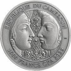 Silbermünze 1 oz Kama Sutra Moments of Love  Kamerun 2025