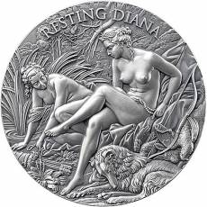 Silbermünze 2 oz Resting Diana Celestial Beauty 2025