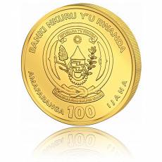 1/12 Unze Goldmünze Ruanda African Ounce Kampfadler 2025