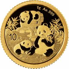 China Panda 1 gramm Gold 2025