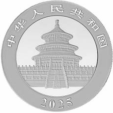 China Panda 30 gramm Silber 2025
