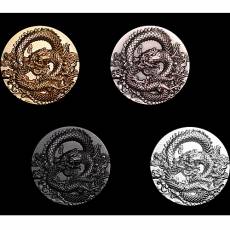 Silber 36 x 5 oz High-Relief Set Nine Dragon Nr. 2