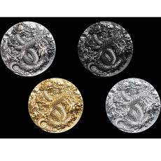 Silber 36 x 5 oz High-Relief Set Nine Dragon Nr. 2