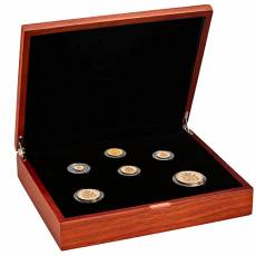 Sovereign 6 Münzen Satz - The 200th Anniversary of the Shield Back (inkl. orginal 1825 Sovereign) -  Proof 2025