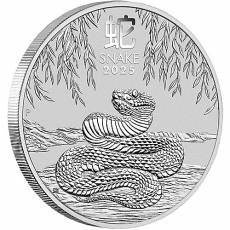 5 Unzen Silbermünze Australien Lunar III Schlange 2025