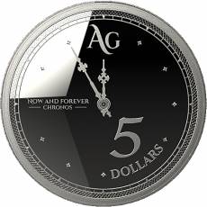 Silbermünze 1 oz Chronos Tokelau 2019