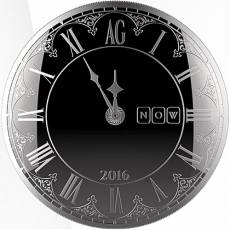 Silbermünze 1 oz Chronos Tokelau 2016