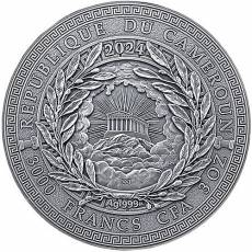 Silbermünze 3 oz The Great Greek Mythology Hermes 2024